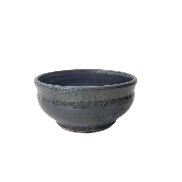 Blue Glazed Studio Pottery Bowl - Picture 6 of 6